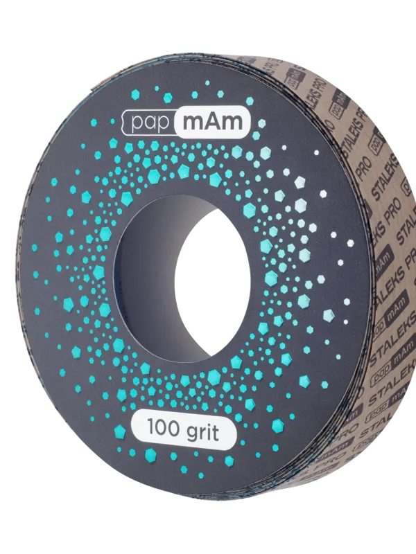 Beste Hudpleieprodukter og Hårprodukter 10 STALEKS Professional Disposable Abrasive Tape papmAm EXCLUSIVE 100grit 8m