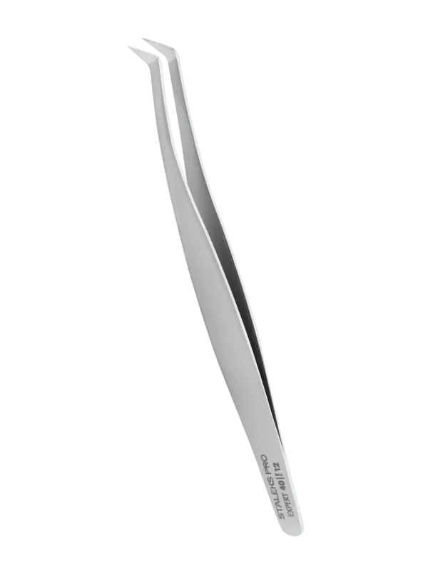Beste Hudpleieprodukter og Hårprodukter 8 STALEKS PRO Eyelash Tweezers Expert 40/12 mega volume