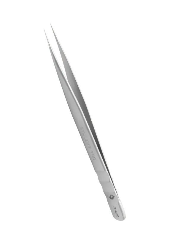 STALEKS PRO Eyelash Tweezers Expert 41/10 (straight)