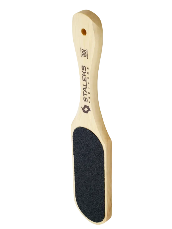 Beste Hudpleieprodukter og Hårprodukter 8 STALEKS Wooden Pedicure Foot File 100/180grit type 1