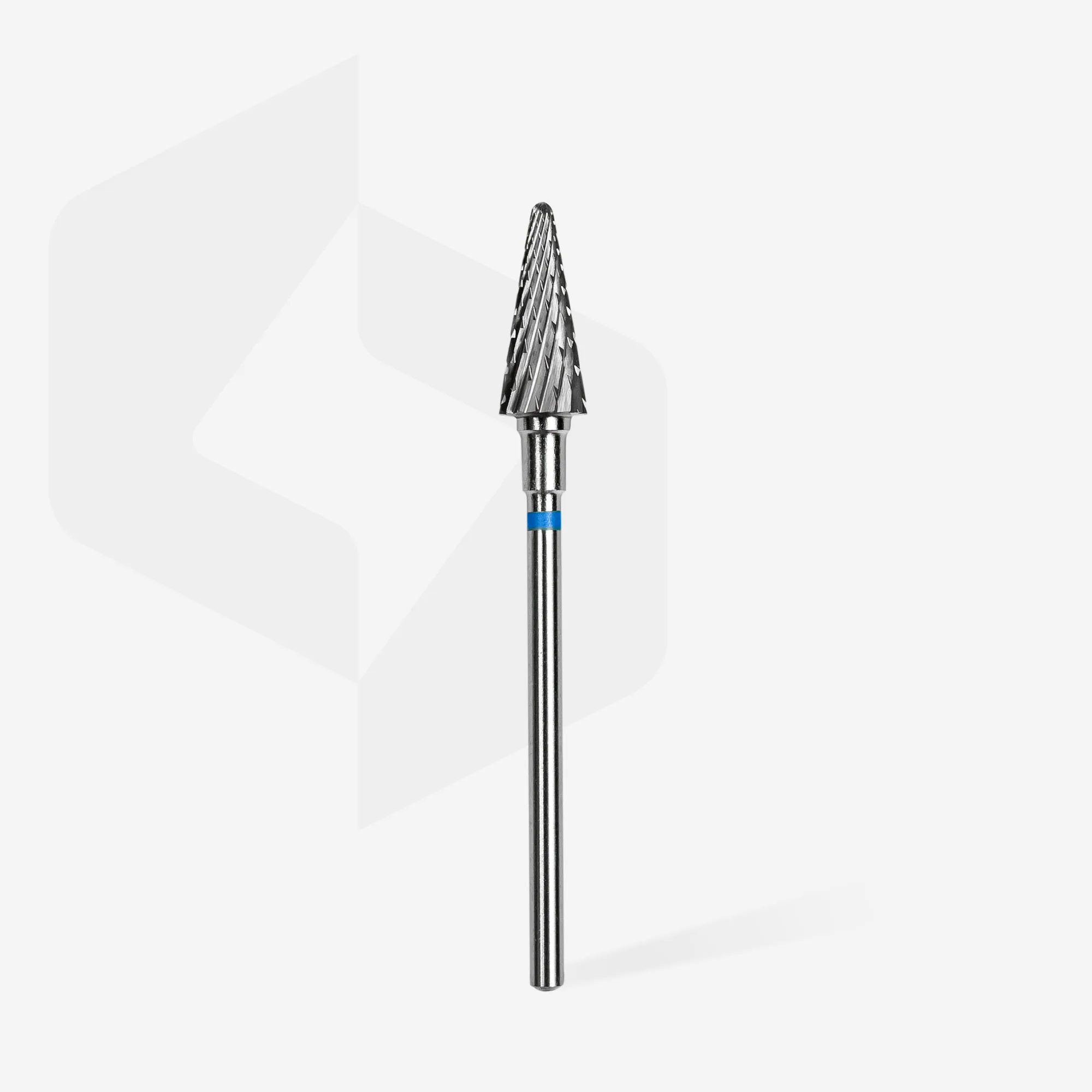 STALEKS PRO Expert Carbide Nail Drill Bit CONE Blue Head 6mm working part 14mm - Bilde 2