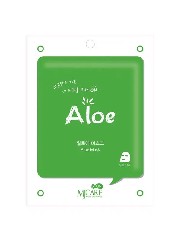 MJcare ON Aloe Mask – Beroligende og fuktgivende maske med aloe vera