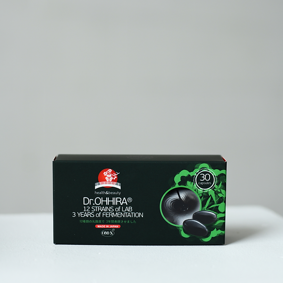 Dr.OHHIRA® 12 Strains of Lab Probiotics 3 Years of Fermentation 30 kapsler